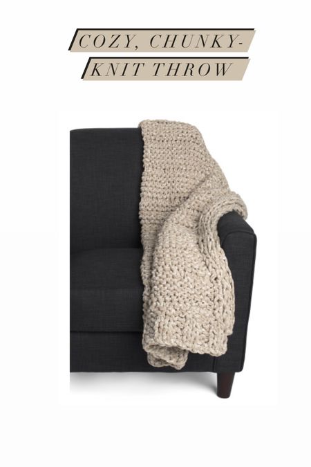 A fall favorite! Chunky knit throw from marshalls.com for your bedroom or sofa.  I even like to use them as tree skirts for the Christmas tree! 

#LTKhome