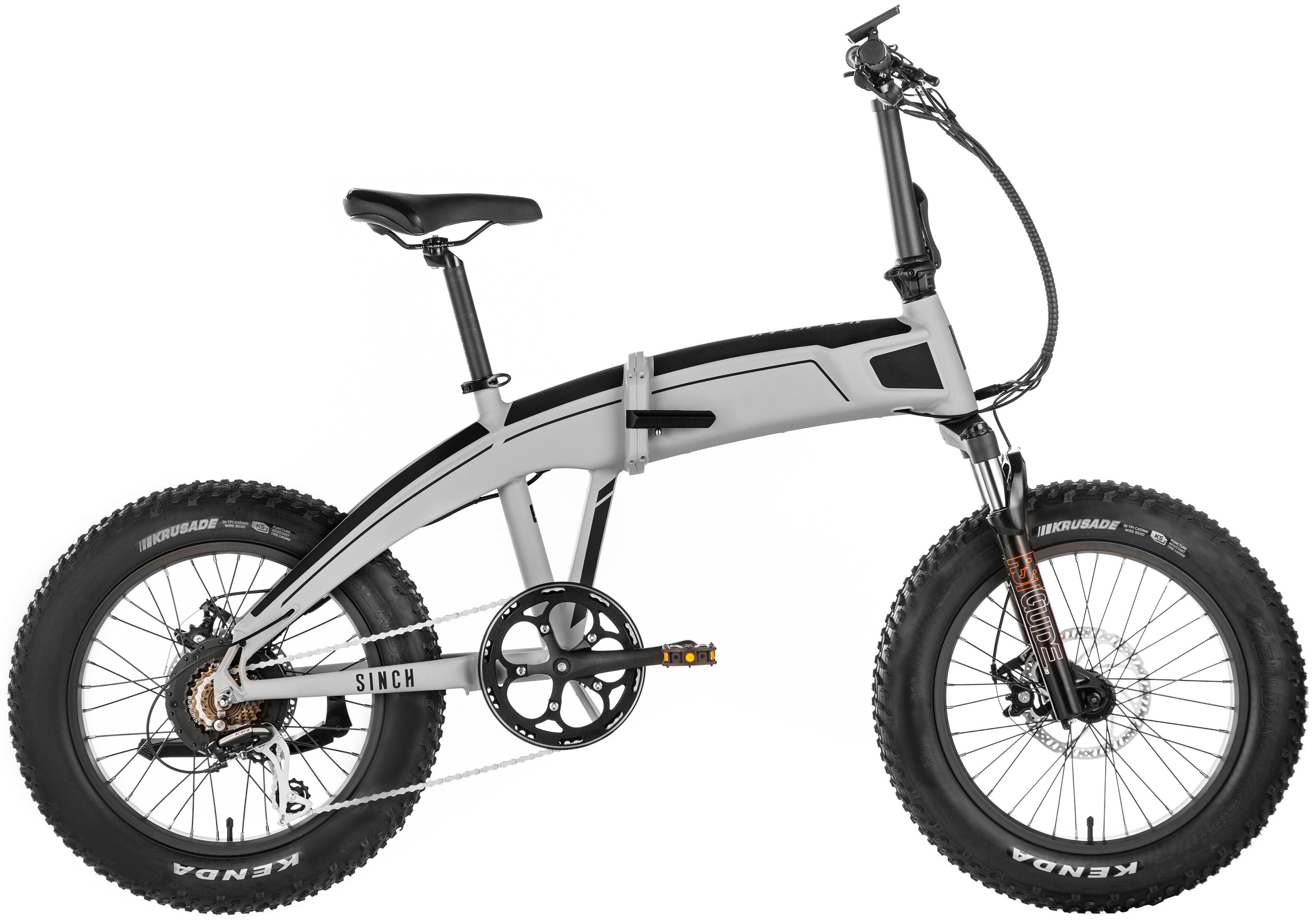 Aventon Sinch Foldable Ebike w/ 40 mile Max Operating Range and 20 MPH Max Speed Cloud Grey SIT00... | Best Buy U.S.