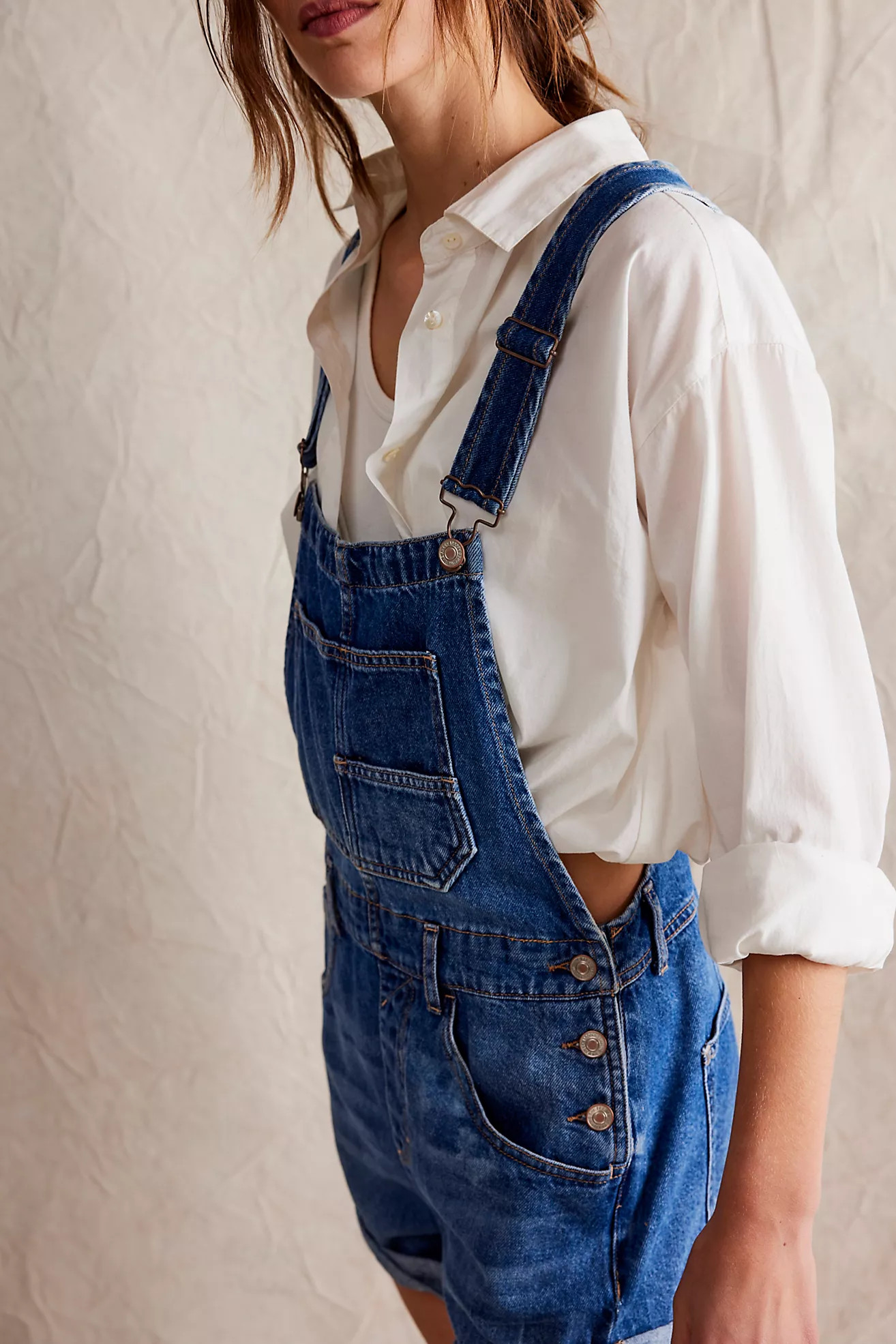 We The Free Ziggy Shortalls | Free People (Global - UK&FR Excluded)