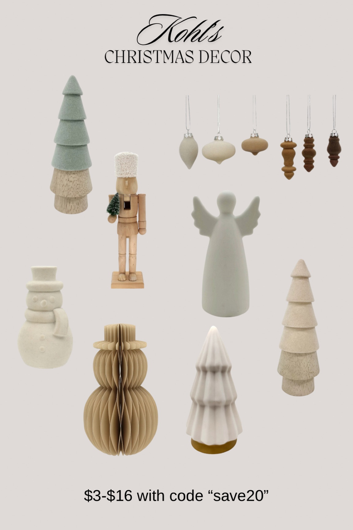 @kohls is having so many amazing home decor sales!! Rounded up my favorite Christmas decor deals! Use code “save20” for extra 20% off! 🙌🏻 #kohlsfinds #kohlspartner

#LTKSaleAlert #LTKHoliday #LTKSeasonal