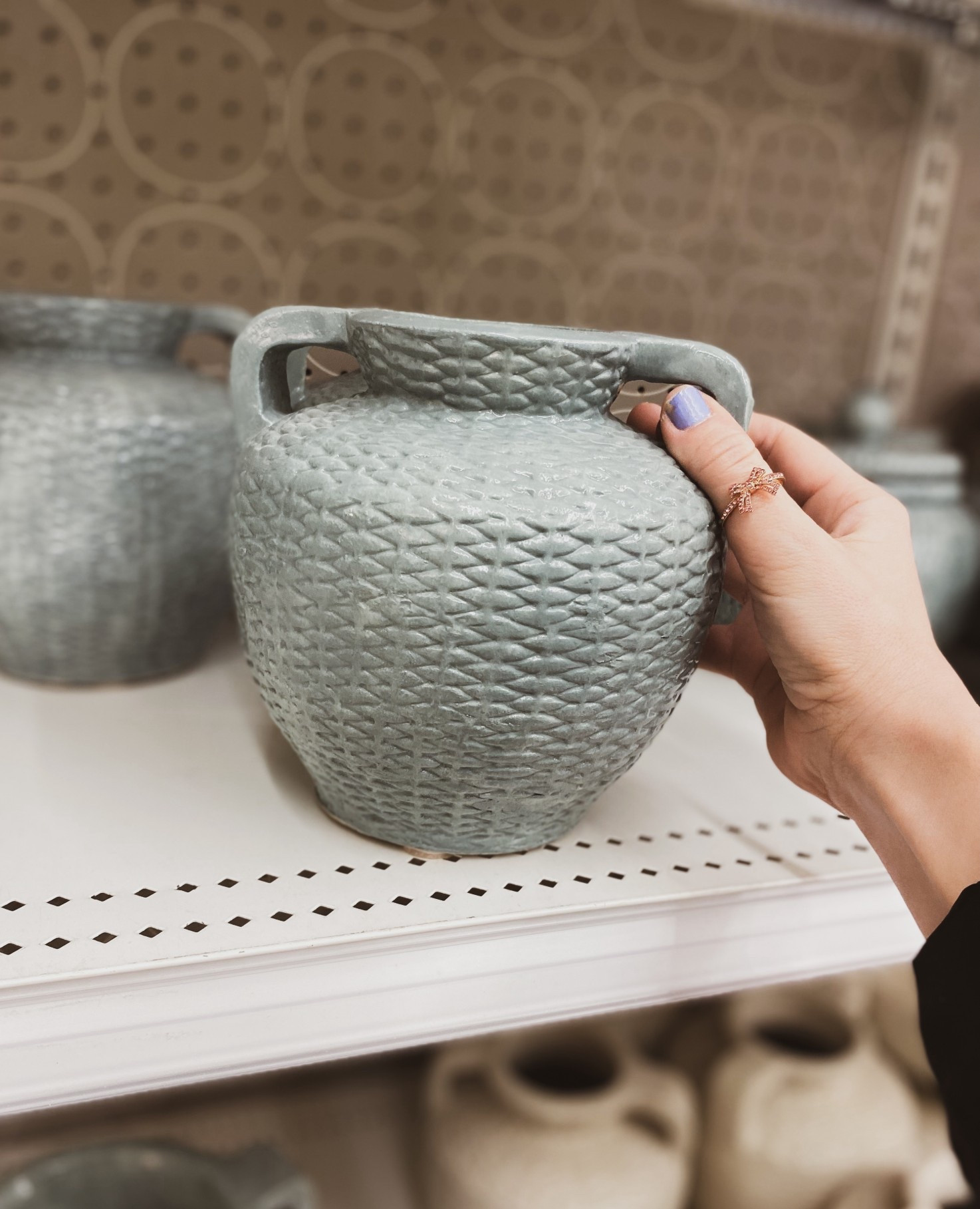 Gorgeous Blue Textured Vase at Target 🎯 

#LTKFindsUnder50 #LTKSeasonal #LTKHome
