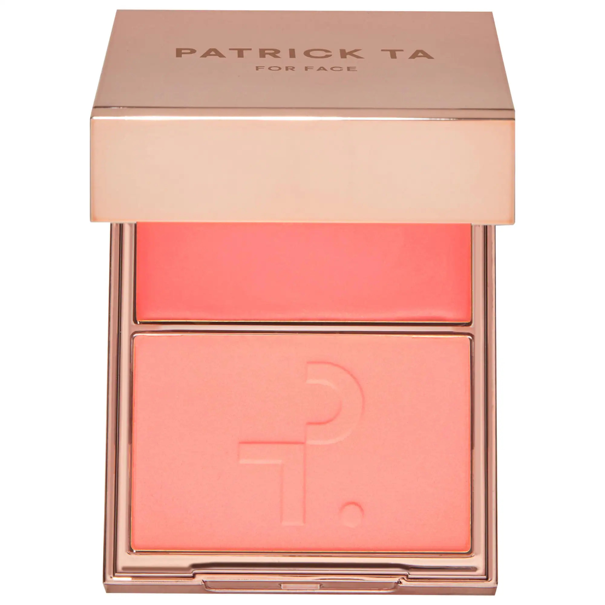 PATRICK TA Major Headlines Double-Take Crème & Powder Blush Duo Soft Launch 0.17 oz crème and 0.17 oz powder/5 g crème and 5 g powder | Sephora (US)