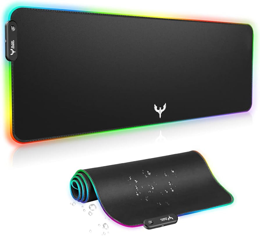 BladeHawks Extra Large RGB Gaming Mouse Pad-14 Light Modes, Extended Soft LED Mouse Pad, Anti-Sli... | Amazon (US)