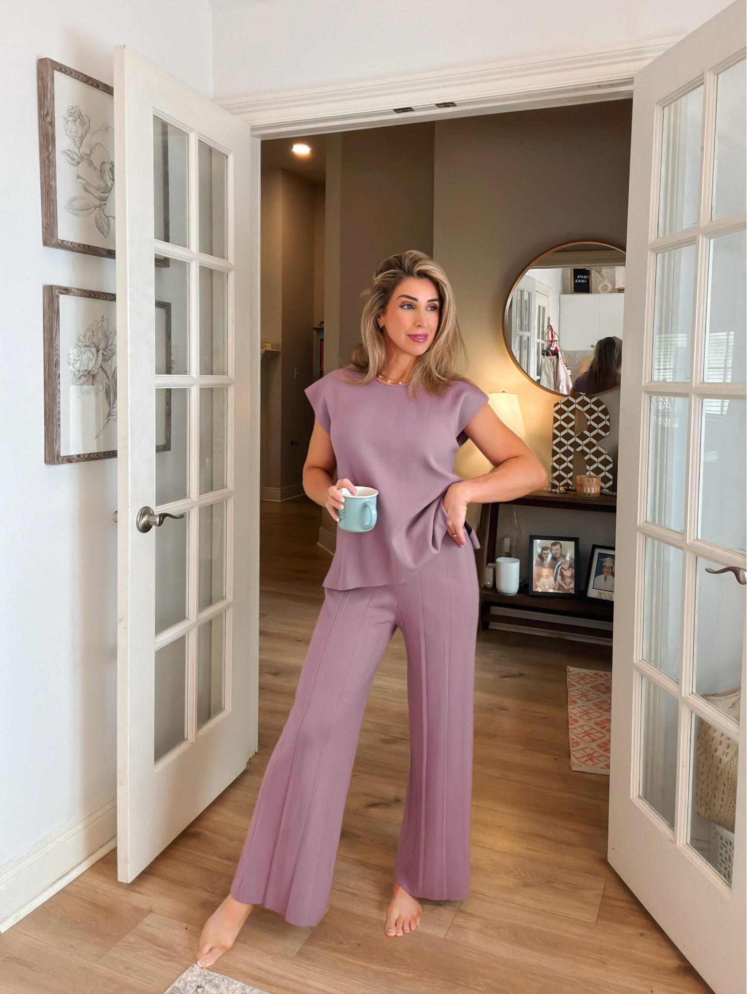 The prettiest shade of purple two piece pants set for now and into early fall. Can be worn as loungewear at home or for the carpool line.

Amazon two piece sets, 2 piece sets, pants set, fall outfits over 40, summer outfits over 40

#LTKmomlife #LTKOver40 #LTKdayinmylife