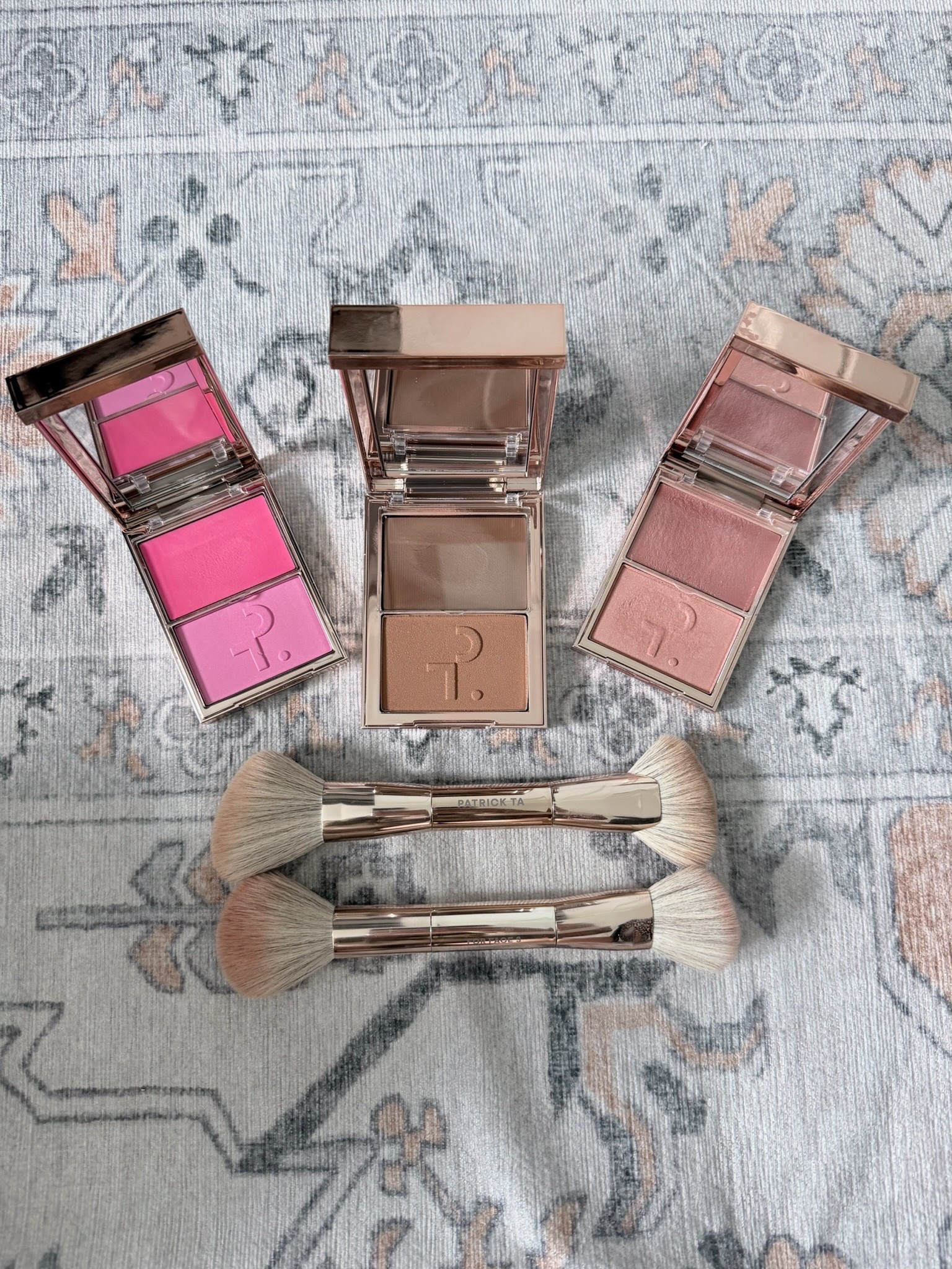 My favorite Patrick Ta Products!

Brushes for face three and four contour two
Blush in she’s a doll and she’s blushing
Contour and bronzer, duo and she’s sculpted

#LTKBeauty