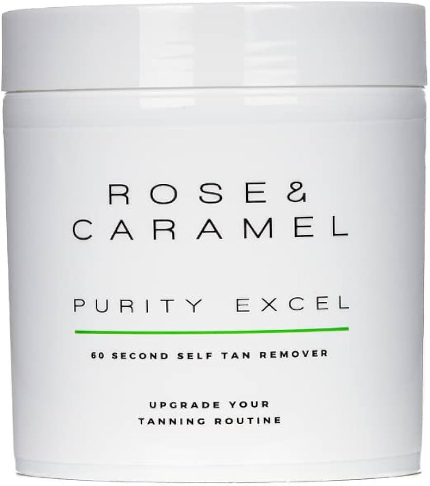 Rose & Caramel Purity Excel 60 Second Fake Tan Remover. Express Exfoliating Self Tan Eraser. Rapi... | Amazon (UK)