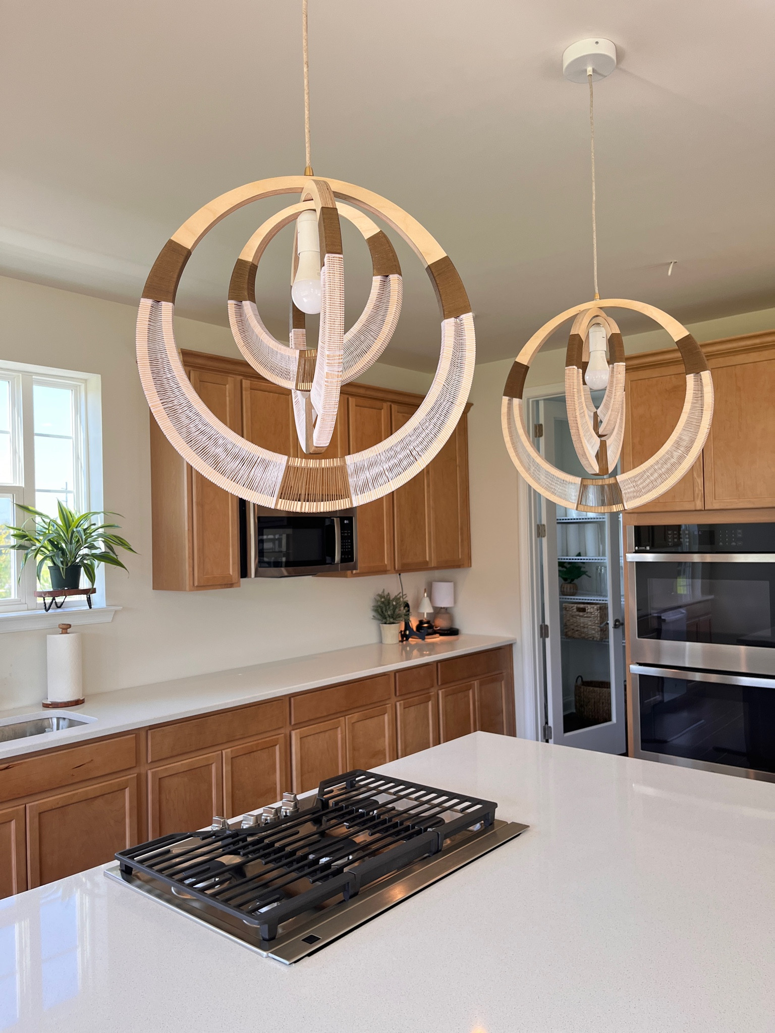 Handmade woven pendant lights 
African contemporary decor 

#LTKSale #LTKhome #LTKFind