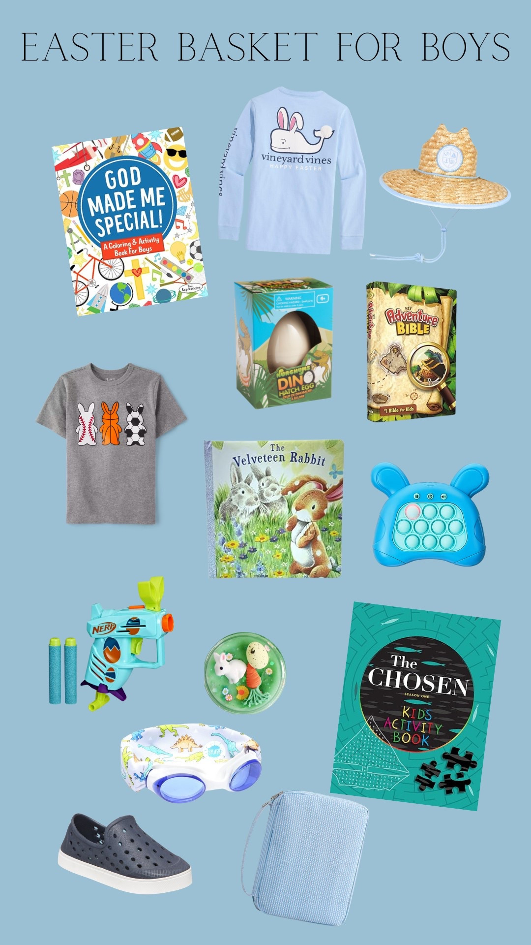 Easter Basket for Boys 

#LTKFamily #LTKFestival #LTKKids
