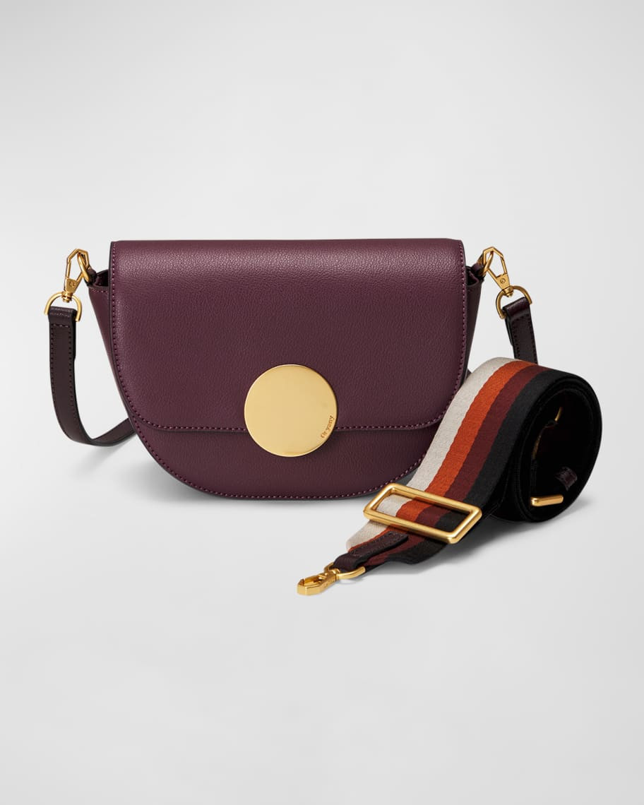 Oryany Lottie Saddle Leather Crossbody Bag | Neiman Marcus