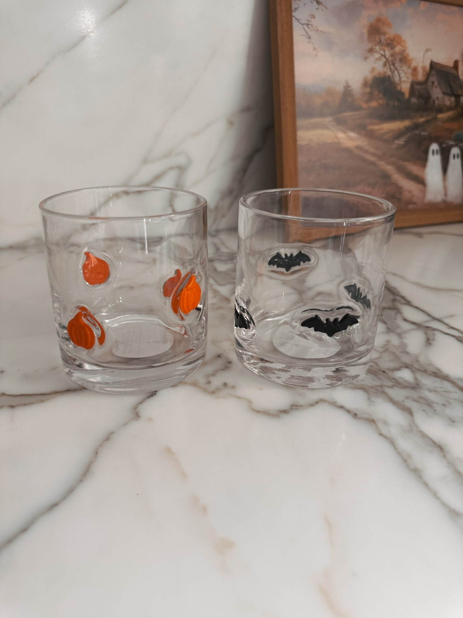 Halloween drinking glasses! Just like the Anthro ones.

#LTKfoodie #LTKHome #LTKmorningroutine