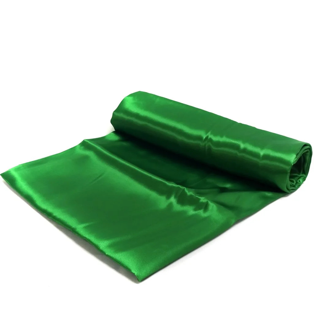 Shason Textile (4 Yards Precut) Special Occasion Costume Satin Precut Fabric, Kelly | Walmart (US)