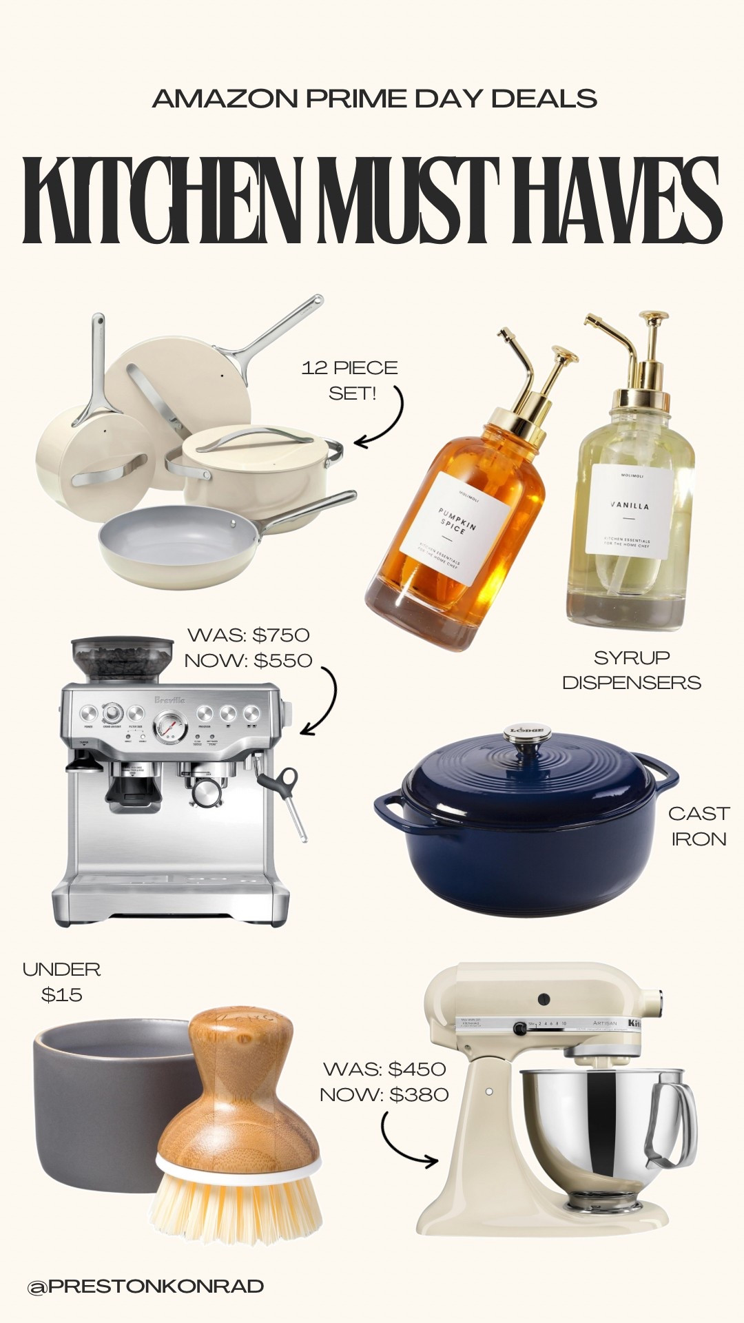 So many amazing kitchen finds on sale right now for prime day! Rounded up a few of my favorites here 

#LTKStyleTip #LTKSaleAlert #LTKSeasonal