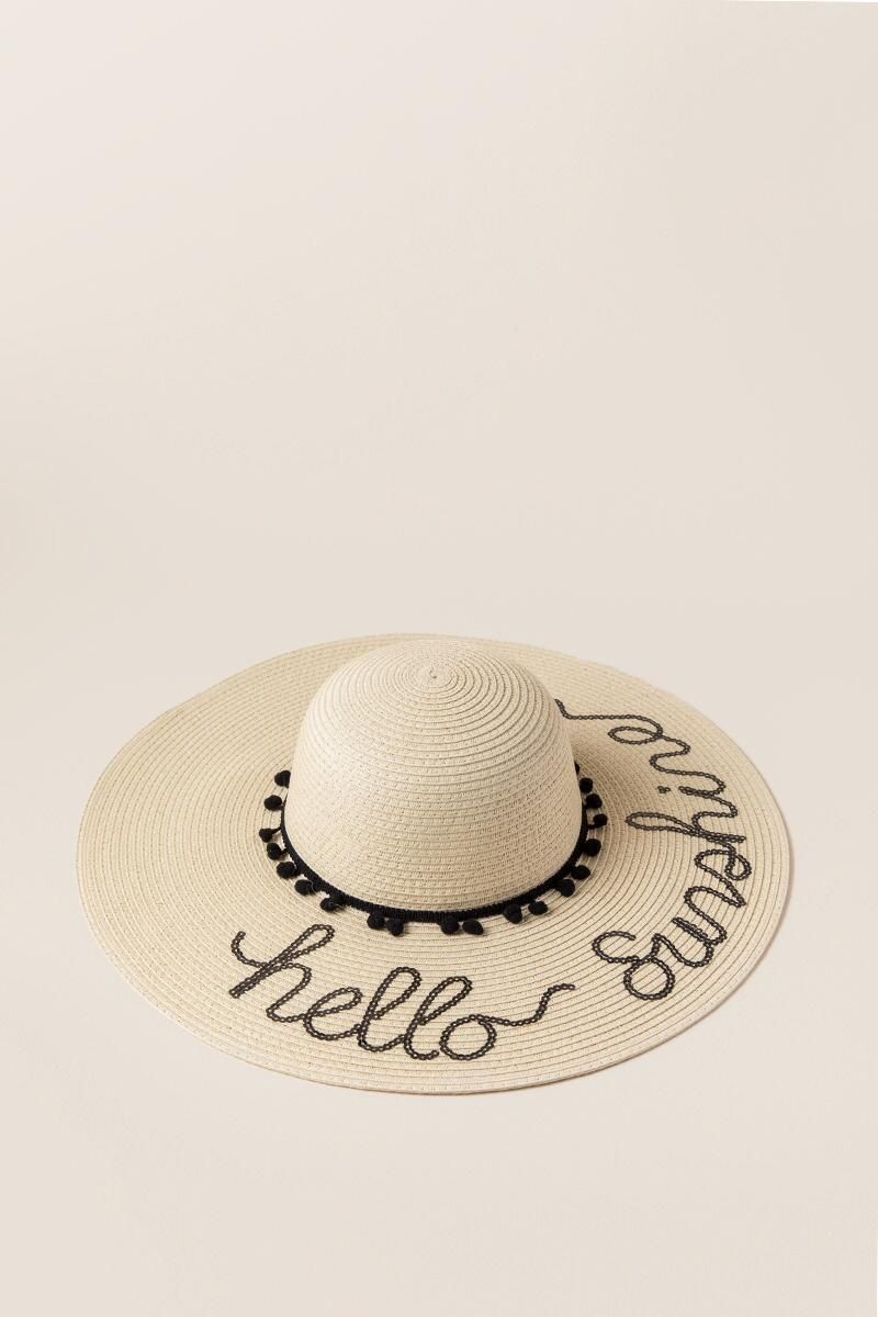 Hello Sunshine Sun Hat | Francesca’s Collections