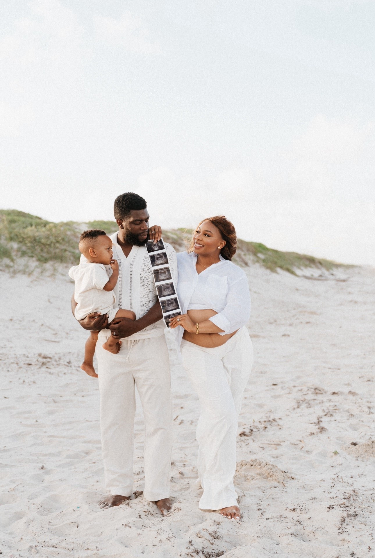 The dreamiest beach pregnancy announcement photoshoot 🥹❤️

#LTKBump #LTKKids #LTKFamily