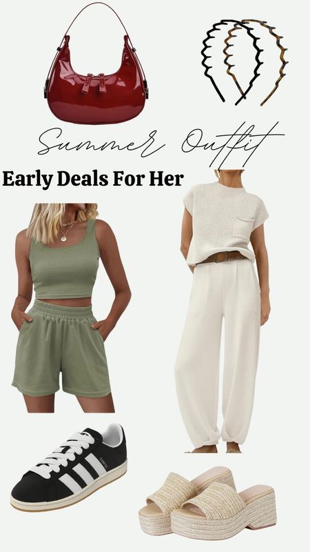Summer early deals for HER!! Stay up to date on the latest fashion trends. Perfect to dress up for a night out or dress down for a casual coffee pick me up!! ☀️☀️

#LTKfindsunder50 #LTKstyletip #LTKshoecrush