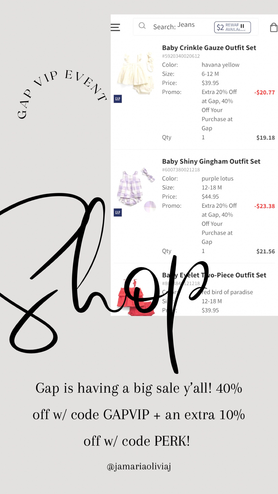 Gap VIP event! These are the things I picked up for baby girl! 😍 

#LTKkids #LTKunder100 #LTKsalealert