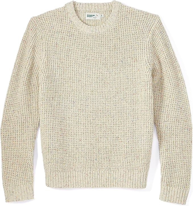 Huckberry Wellen Men's Recycled Cotton Headlands Sweater, Long Sleeve Pullover Crewneck, Sustaina... | Amazon (US)