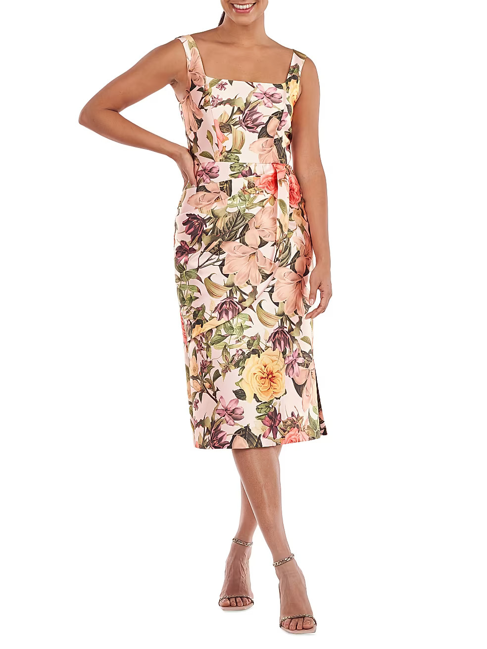Hyacinth Sleeveless Draped Dress | Saks Fifth Avenue