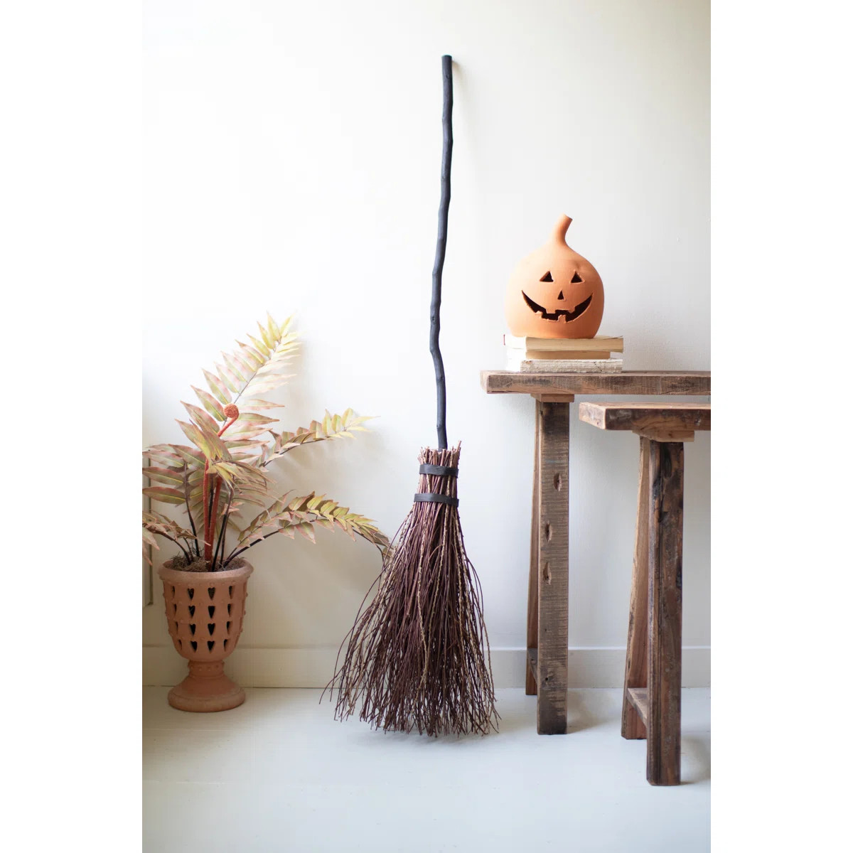 Kalalou Witch Broom Prop – 56" Long Decorative Accent, Set of 6 | Wayfair North America
