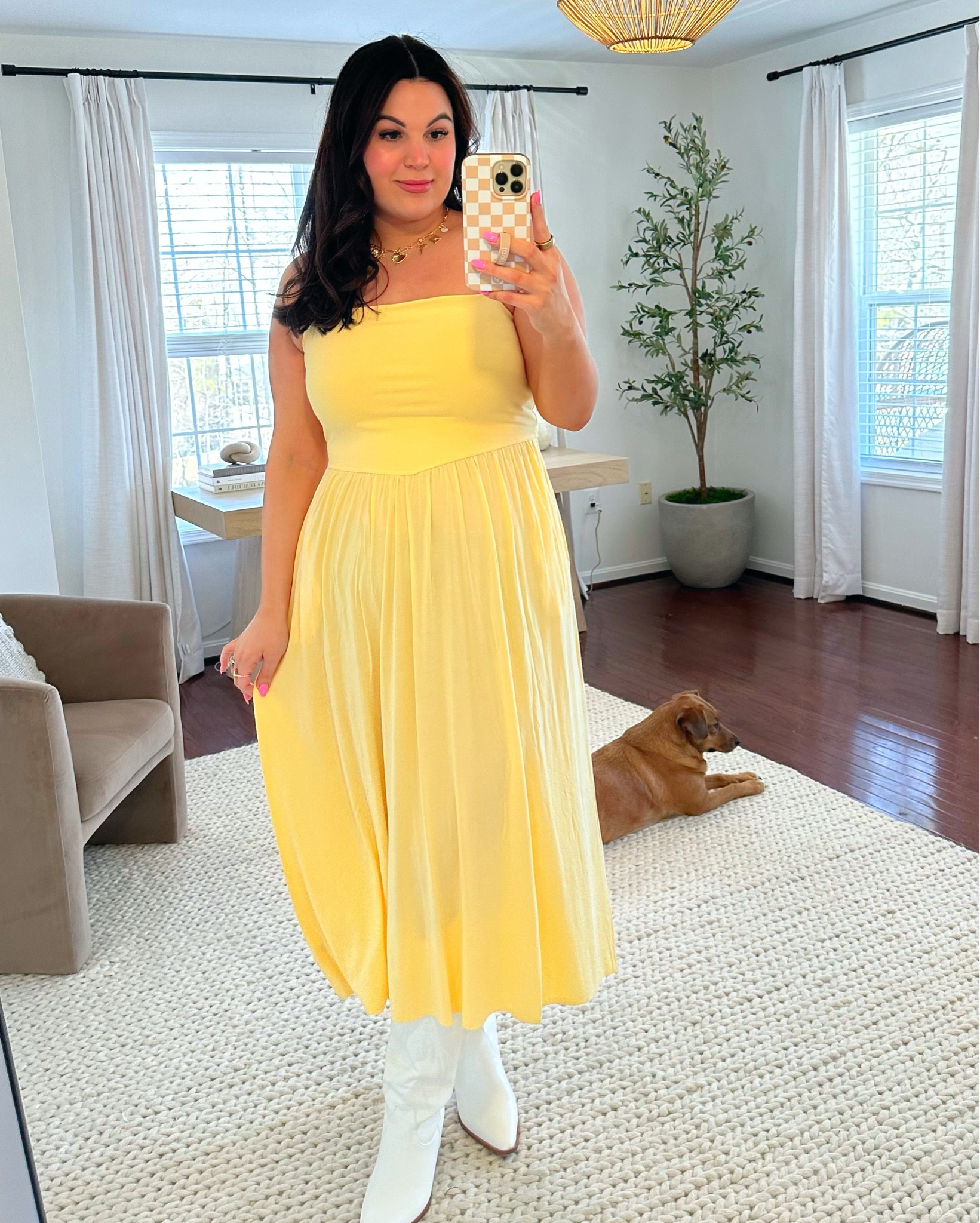 Midsize spring aerie haul! Spring has officially sprung at aerie 🌸 and everything is SOOO good! 

Blue stripe top - large 
Blue stripe skirt - large 
Green dress - large 
Yellow dress - large 
Purple dress - large
Denim dress - xl (I sized up for length but too big & still too short for me 😩)
Yellow sweatshirt - large
Yellow skirt - large 
Blue leggings - large long 
Blue sweatshirt - large 
Floral pajama pants - large 
Floral pajama top - large 

Aerie, aerie haul, spring fashion, spring haul, aerie spring, American Eagle, spring outfits, midsize, midsize outfit, tall girl fashion, spring dress, Easter dress

#LTKStyleTip #LTKMidsize #LTKSeasonal