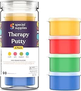 Special Supplies Therapy Putty for Kids and Adults - Resistive Hand Exercise Stress Relief Therap... | Amazon (US)