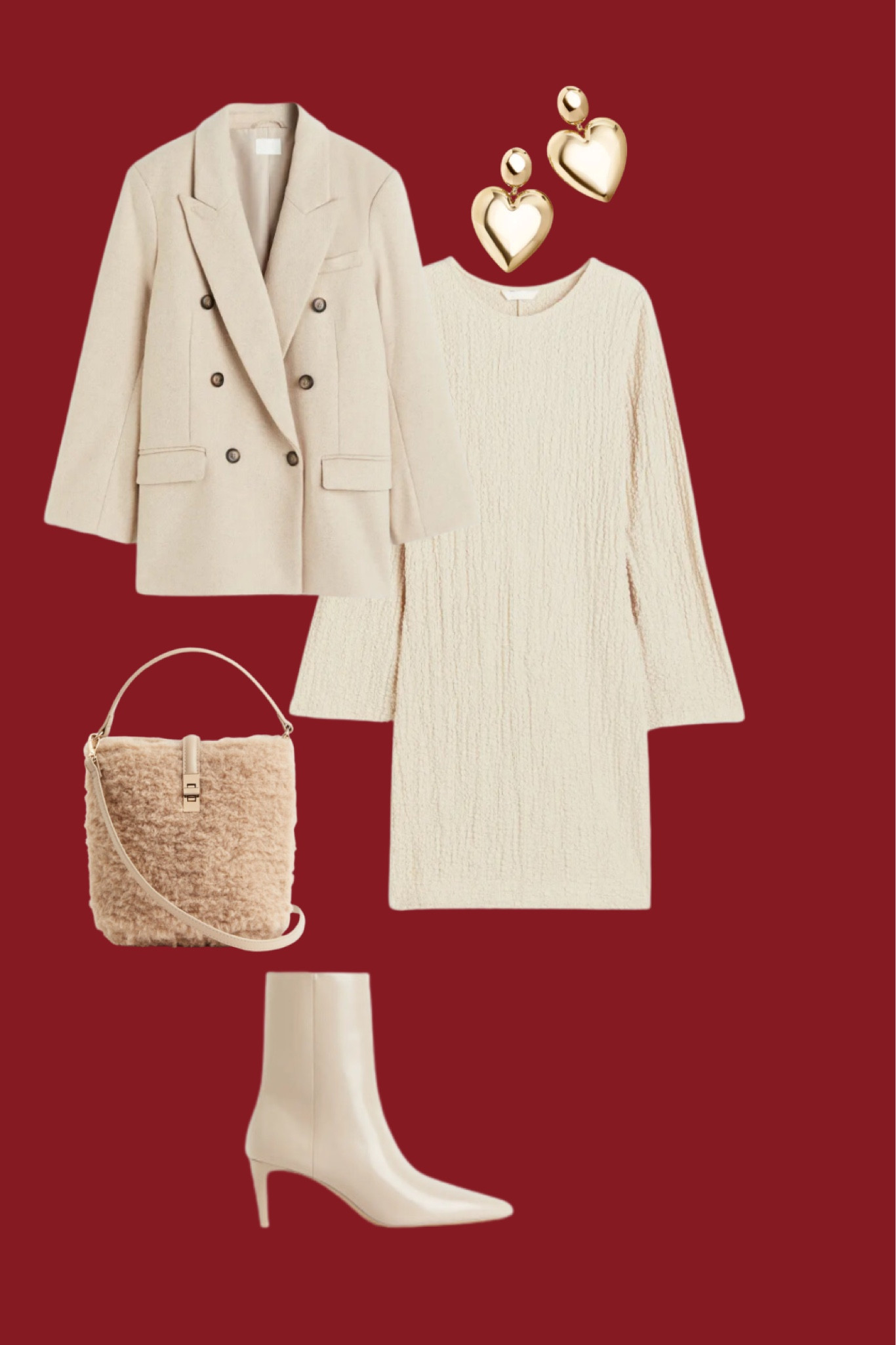 Neutral Valentine’s Day outfit 

#LTKSeasonal #LTKmidsize #LTKMostLoved