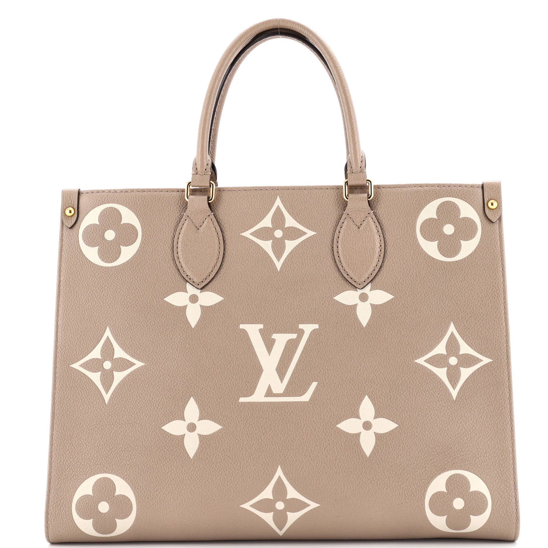 OnTheGo Tote Bicolor Monogram Empreinte Giant MM | Shop Simon
