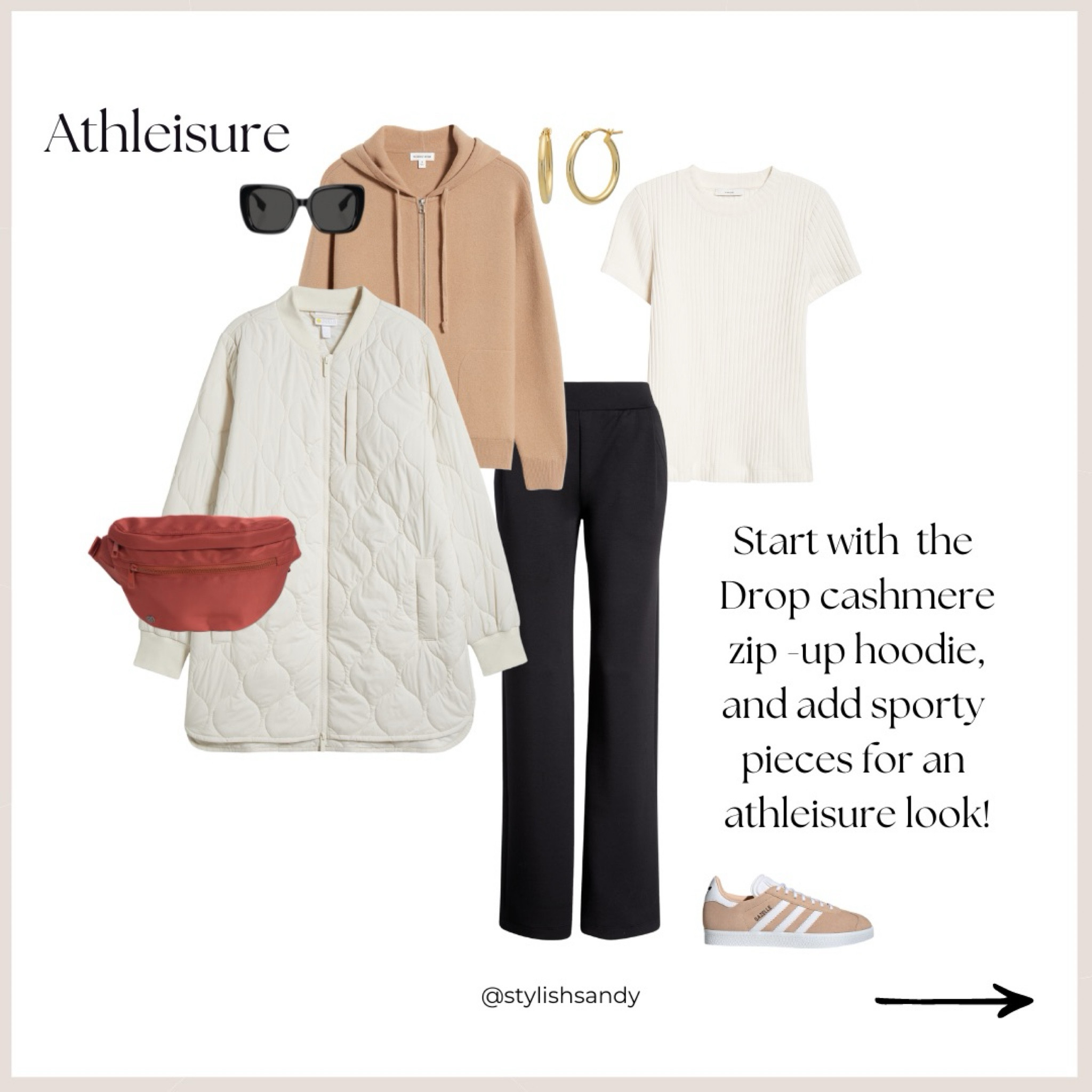 Athleisure outfit inspired by items in the drop! 

#LTKxNSale #LTKSummerSales #LTKOver40