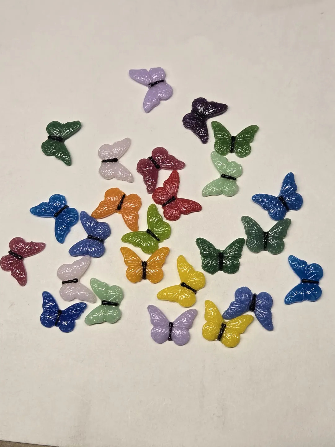 Fused Glass Butterfly Embellishments: 90 COE Mosaic Art Supply, Handmade - Etsy | Etsy (Global)