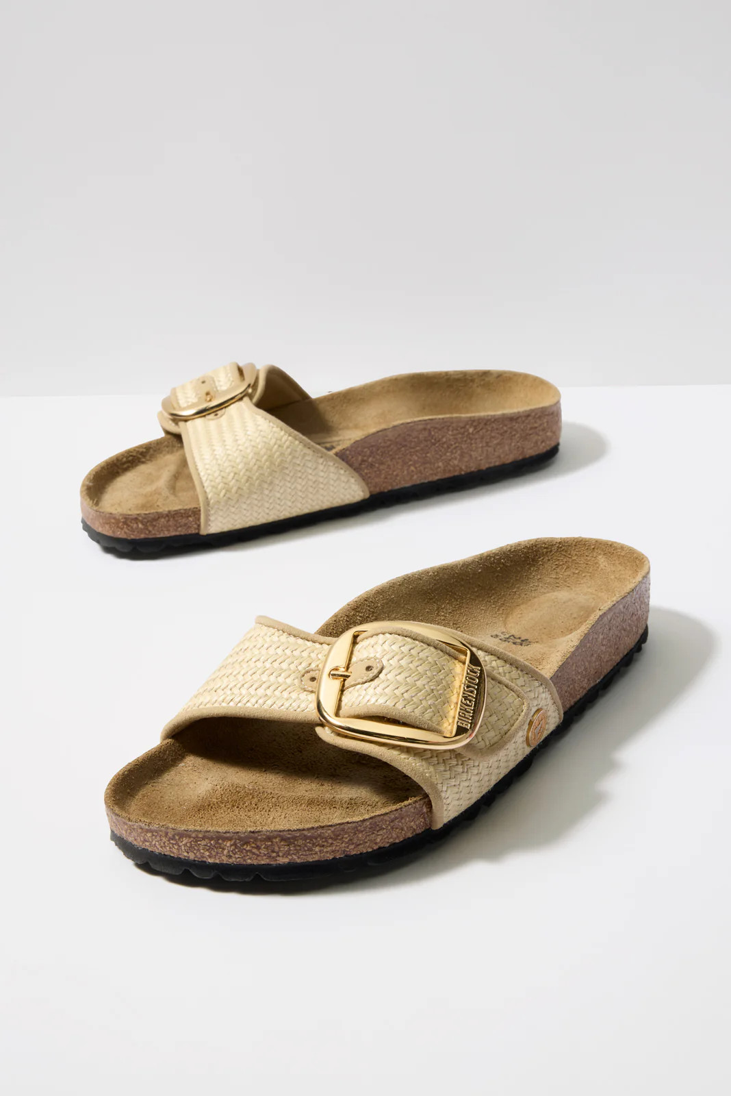 Madrid Big Buckle Raffia | Evereve