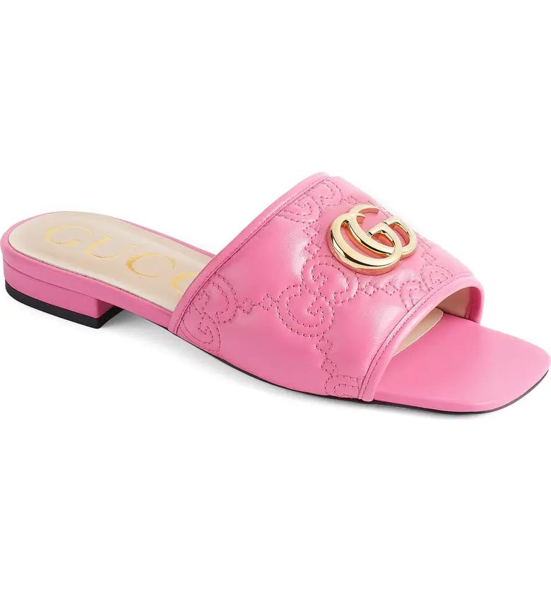 Gucci Jolie GG Matelassé Slide Sandal | Nordstrom | Nordstrom