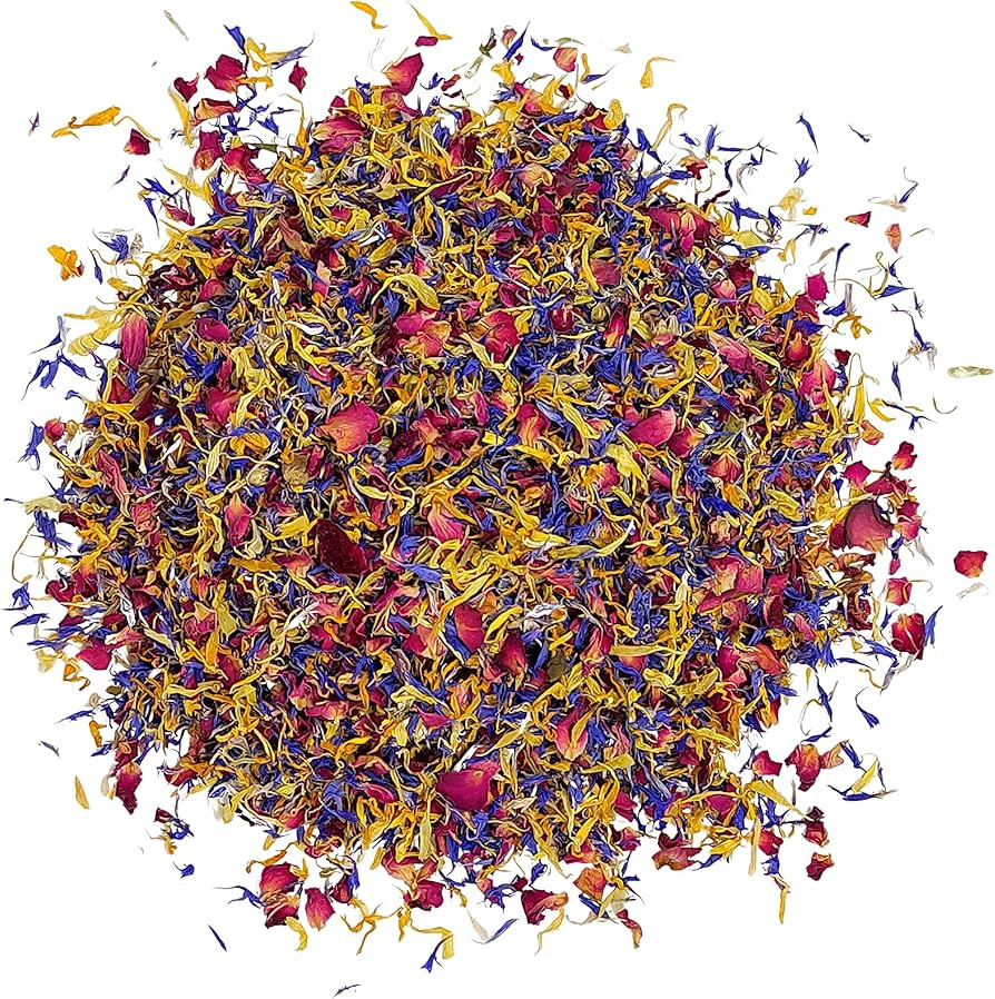 Spring Flower Blend – Edible flowers - Rose, Cornflower and Marigold - All natural, Culinary gr... | Amazon (US)