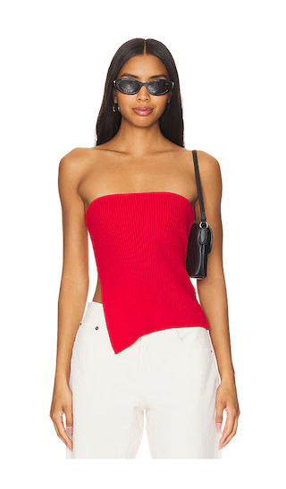 x REVOLVE Novalie Top in Cherry Red | Revolve Clothing (Global)