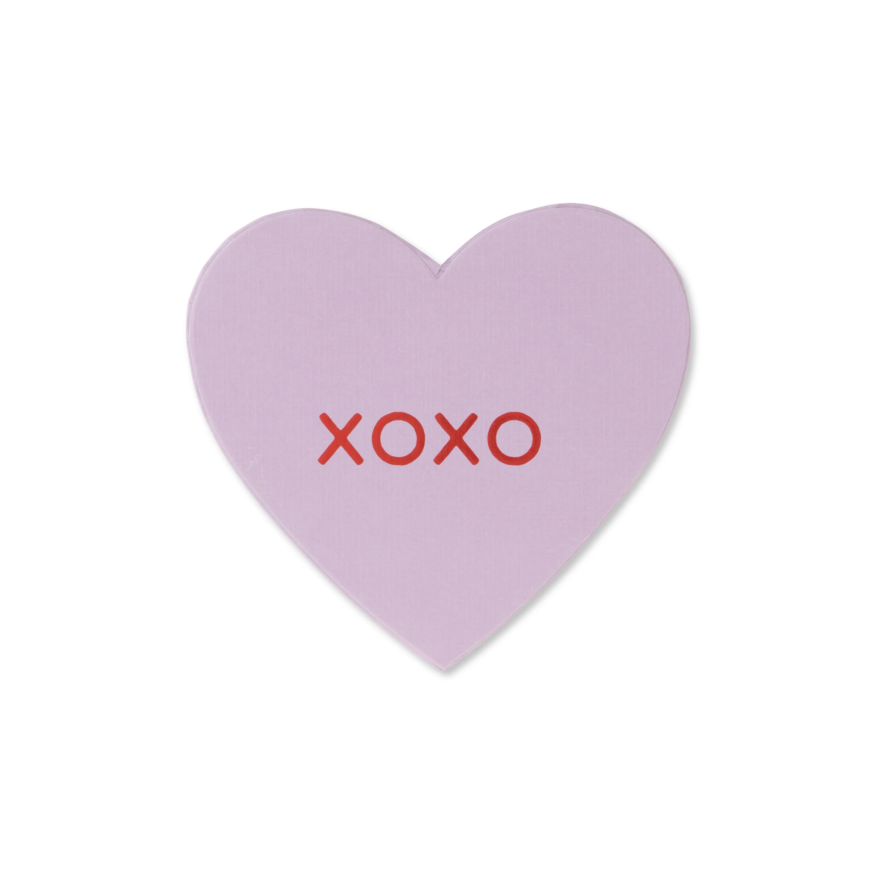 Valentine's Day XOXO Purple Heart-Shaped Gift Box, 6 in x 5.56 in x 2.44 in, by Way To Celebrate | Walmart (US)