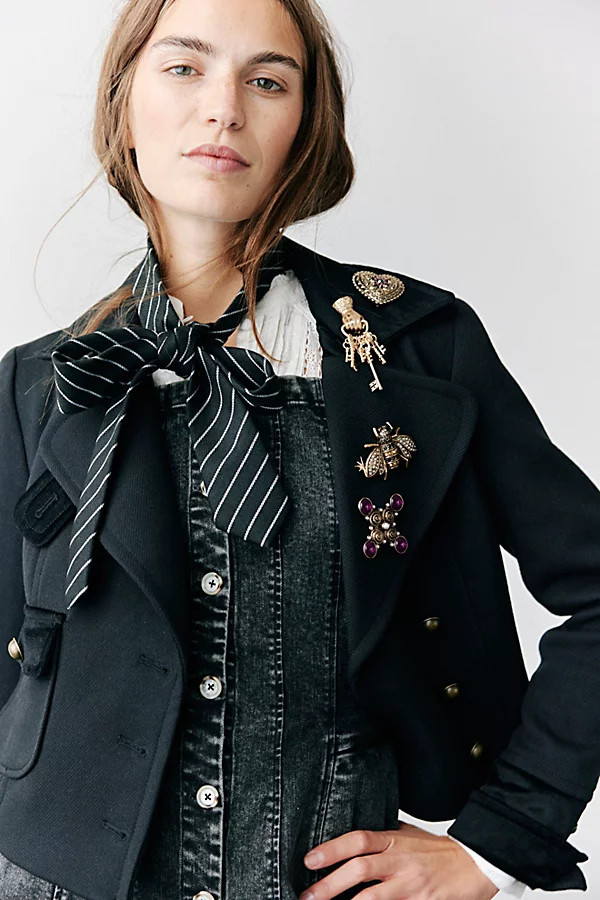 Pinstriped Tie | Free People (Global - UK&FR Excluded)
