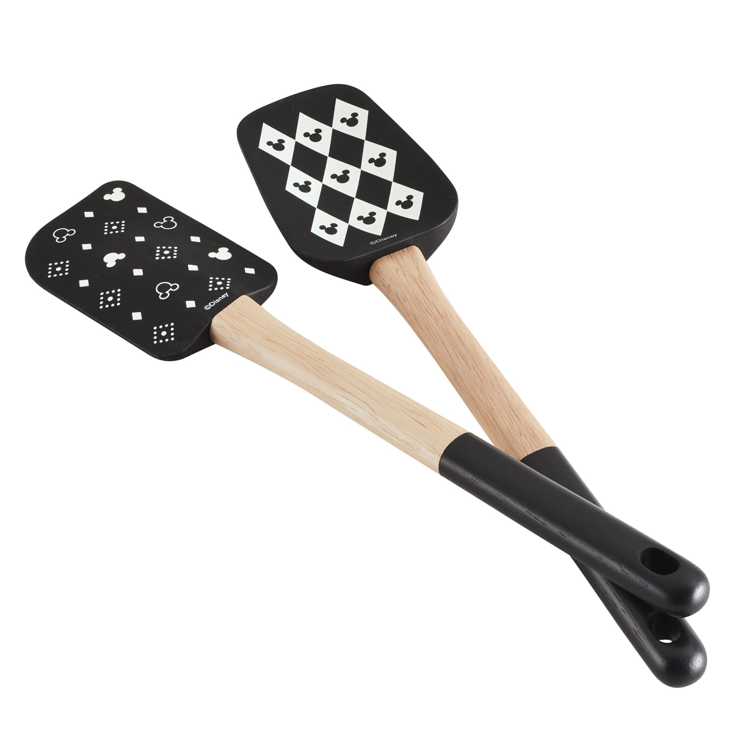 Disney Home Monochrome Spatula and Spoonula Set, 2 Piece - Black | Amazon (US)