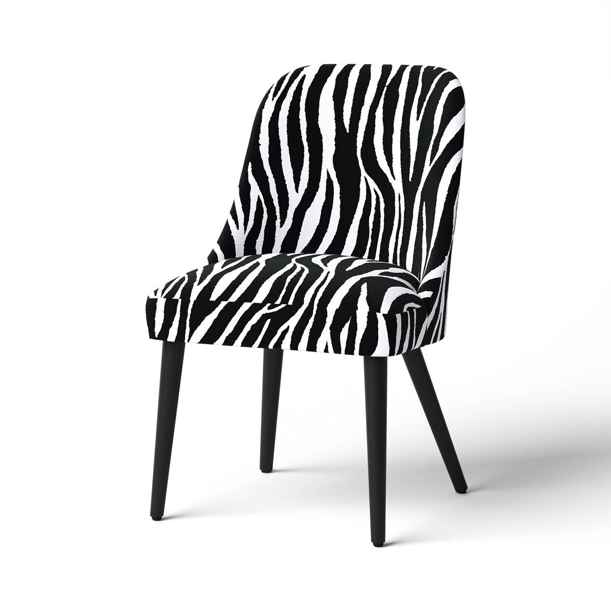 Black and White Zebra Upholstered Task and Office Chair - DVF for Target | Target