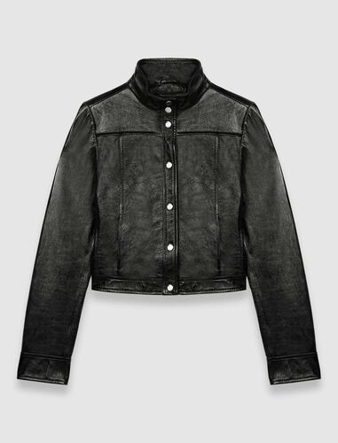 122BOURGET Blouson aus Vinyl-Leder | Maje EU