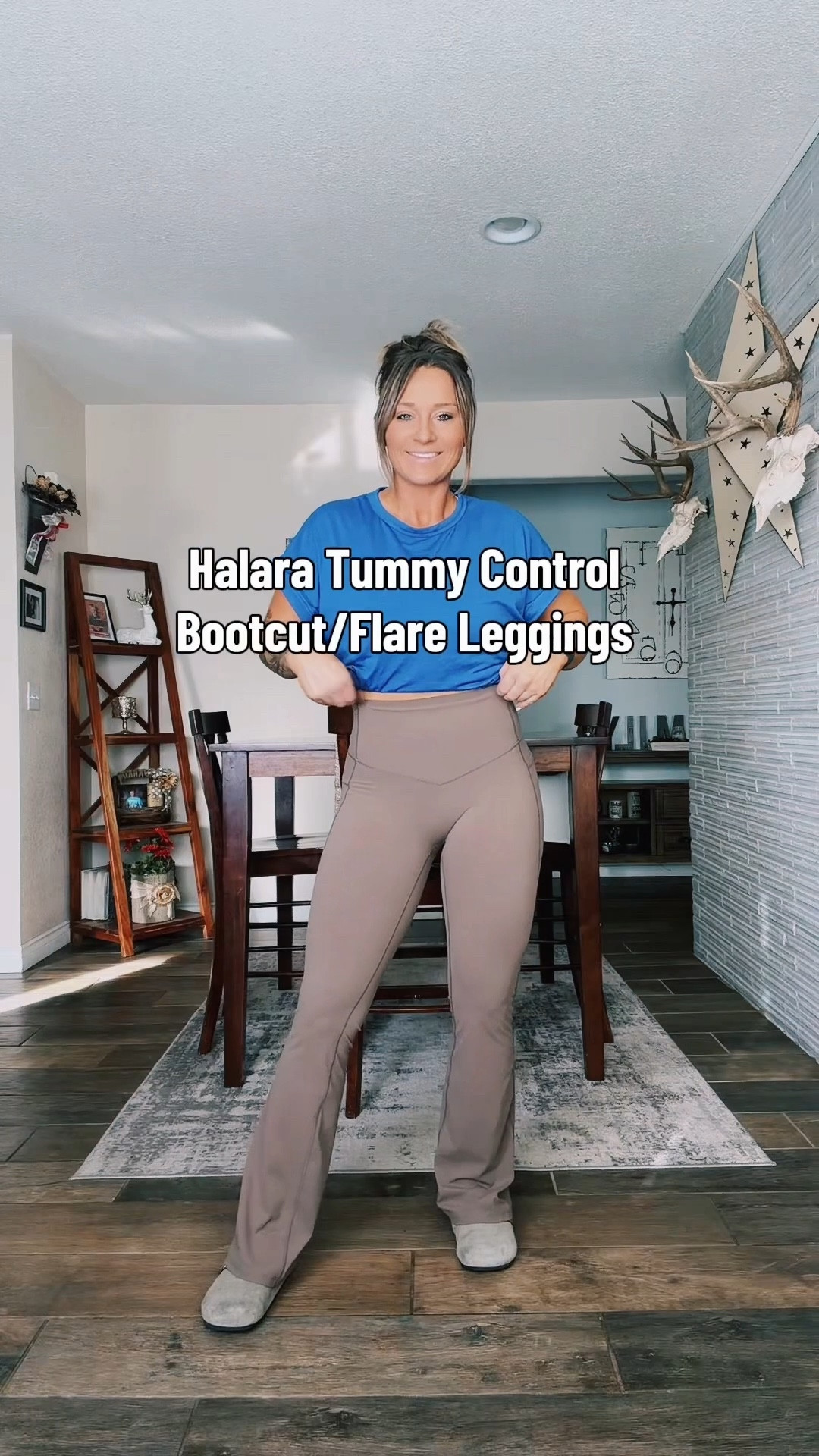 Halara Bootcut/Flare tummy control leggings! Yes please #halara 

#LTKActive #LTKootd #LTKfitnessgoals