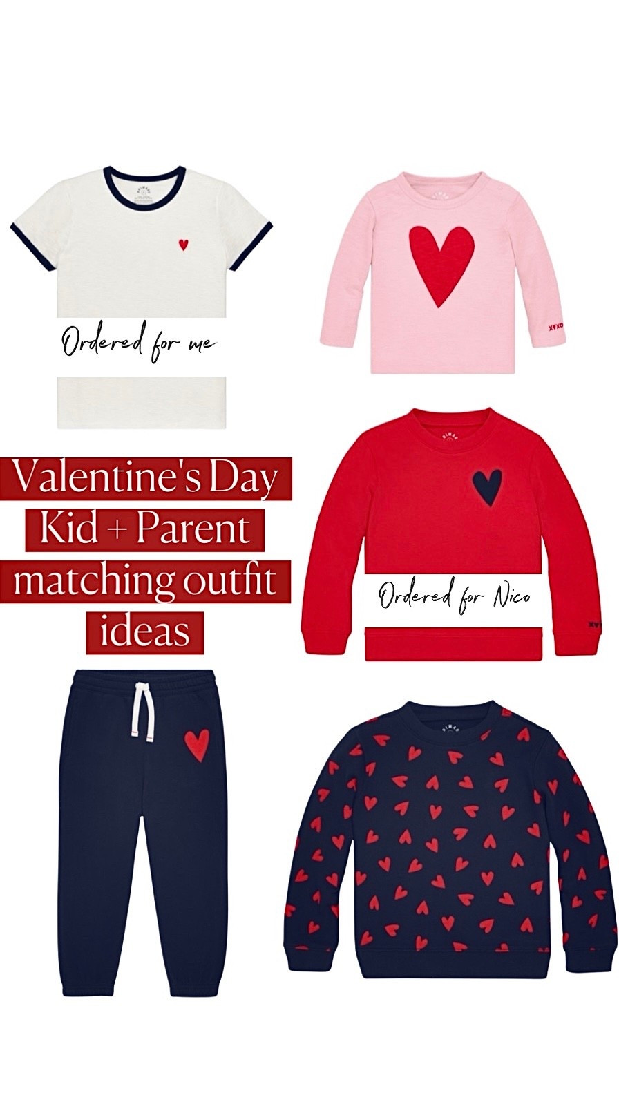 Similar items are the adult sizes- everything is unisex 

Valentine’s Day outfit
Kids Valentine’s Day outfit 

#LTKValentine #LTKKids #LTKmomlife