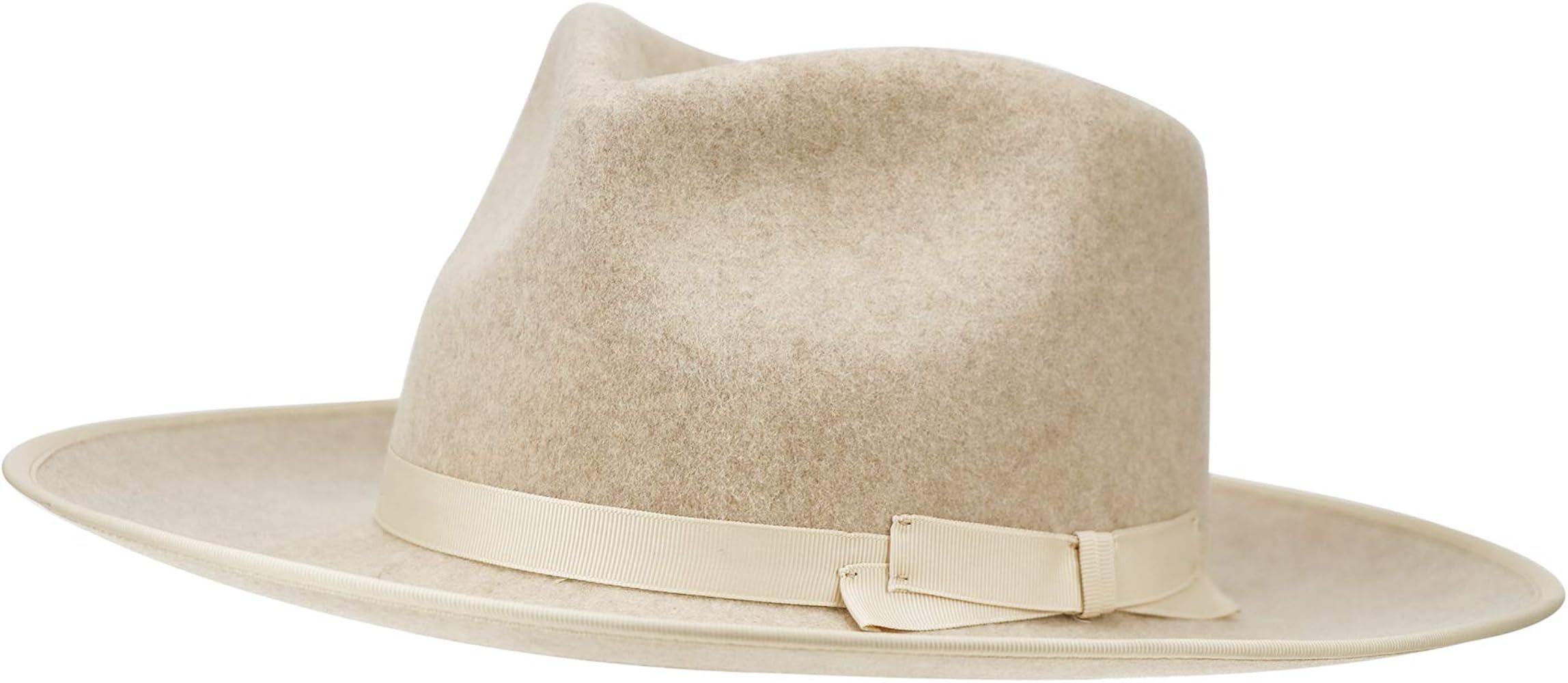 Fedora for Women 100% Wool Felt with Lining Outback Panama Derby Hats with Band Wide Brim Adjusta... | Amazon (US)