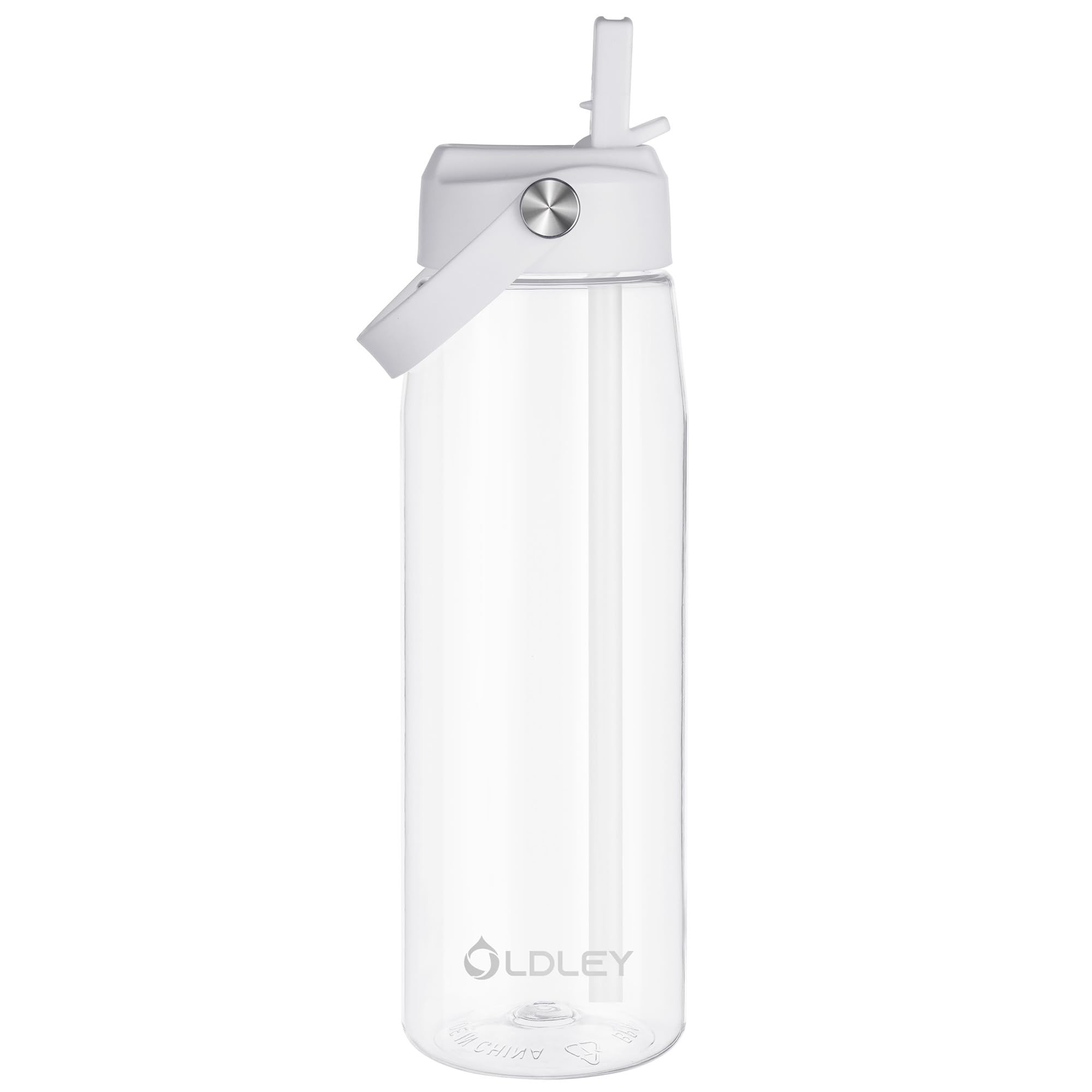 OLDLEY 32 oz Water Bottle with Straw, Leakproof Sports Water Bottle with Carry Strap, BPA-Free La... | Amazon (US)