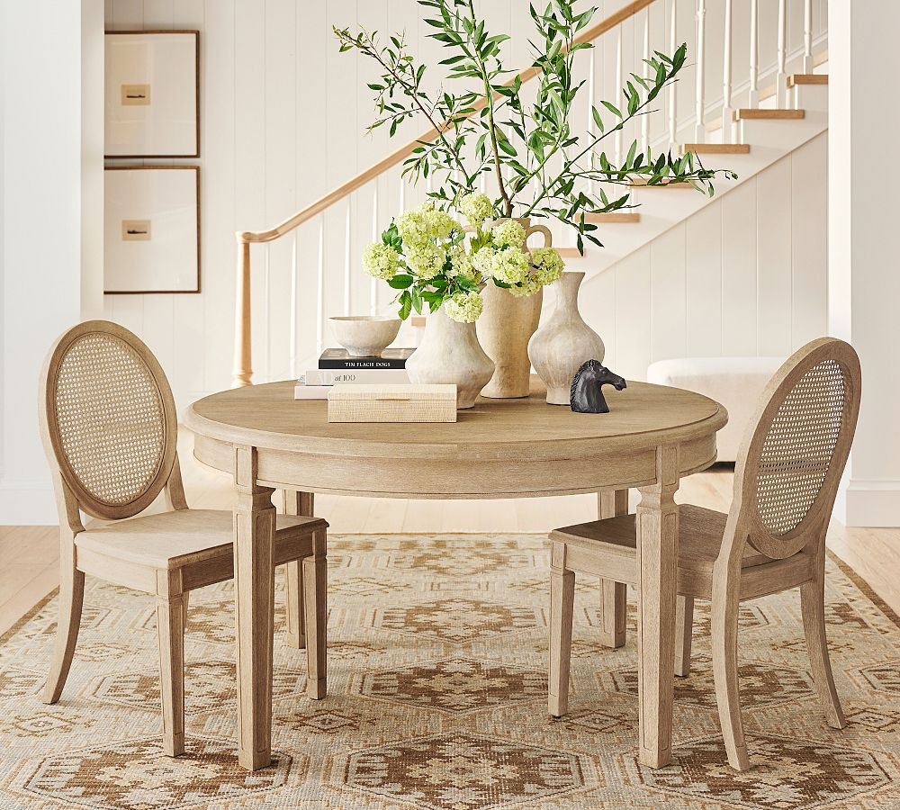 Sausalito Round Extending Dining Table | Pottery Barn (US)