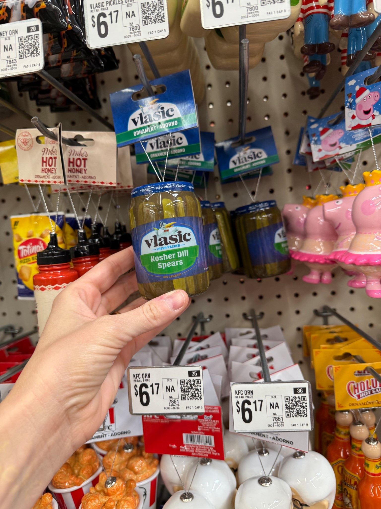 Jar of pickles for food kitchen tree