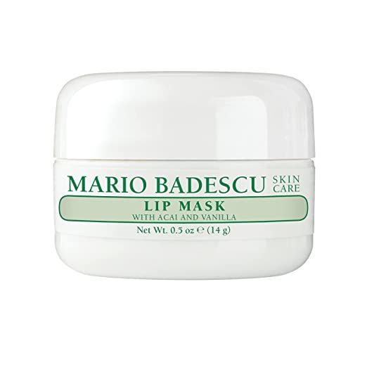Mario Badescu Lip Mask with Acai and Vanilla for All Skin Types | Overnight Lip Treatment Enriche... | Amazon (US)
