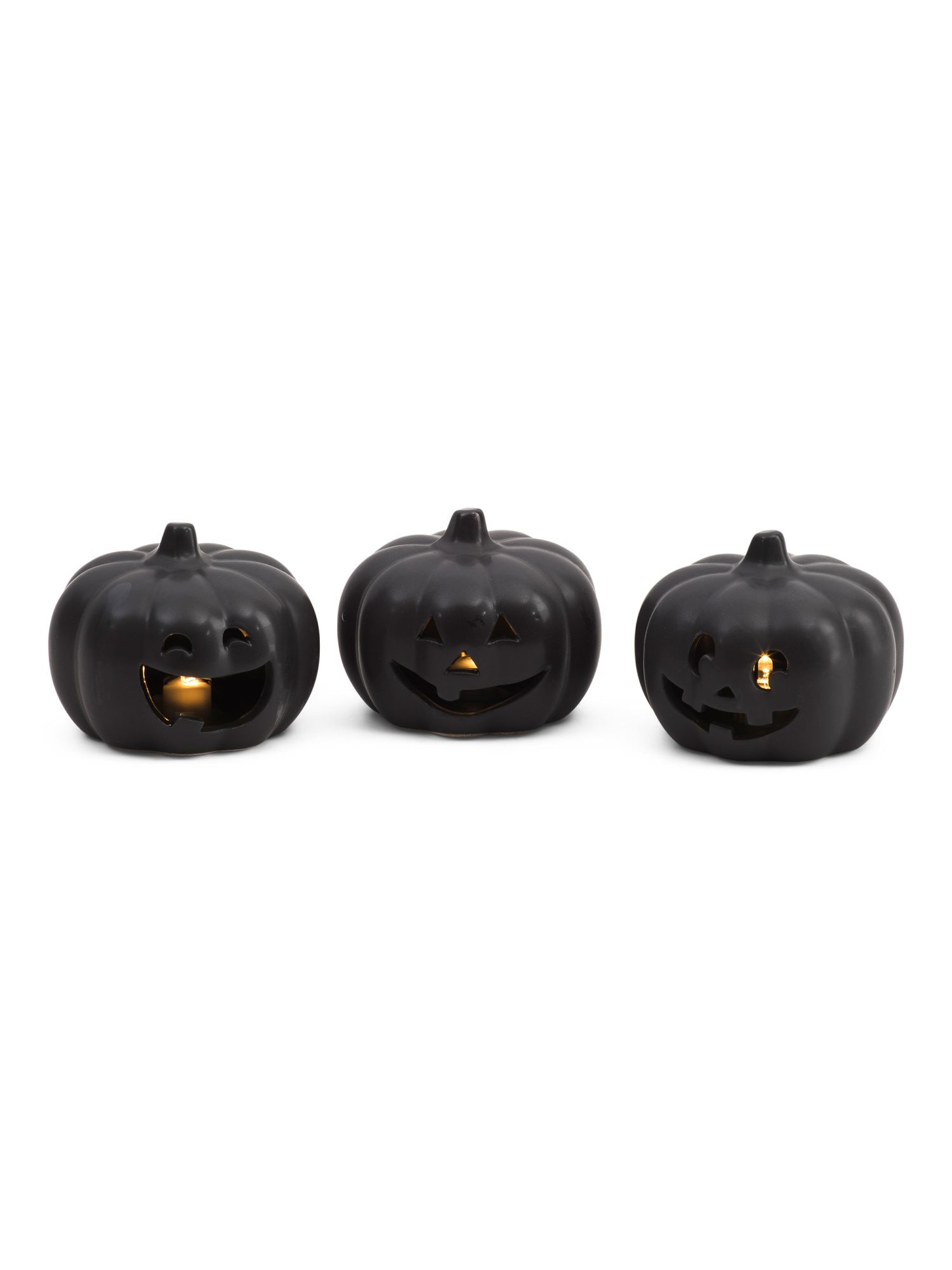 Set Of 3 Led Jack O' Lanterns | Halloween | Marshalls | Marshalls