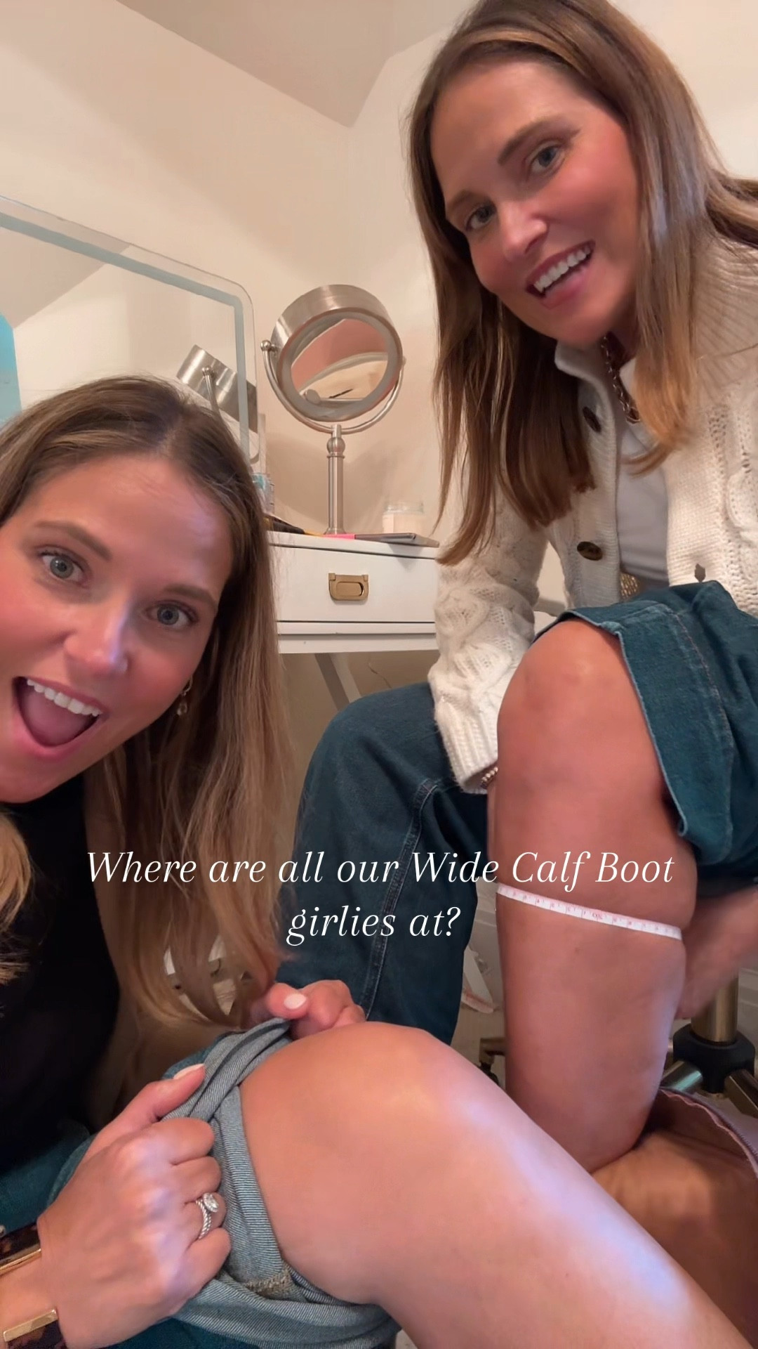 We have all the Tea (T and T) for helping our wide calf friends (and all our friends) find boots that are stylish, on trend, comfy and most importantly, FIT!!!! 

#LTKShoeCrush #LTKVideo #LTKOver40