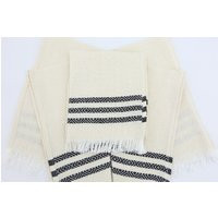 Napkin Towel, Turkish Towel, Handwoven Napkin, Kitchen Napkin, 12''x22'', Black Napkin, Wholesale Na | Etsy (CAD)