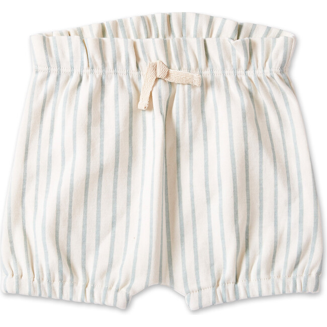 Organic Stripes Away Bloomers, Sea | Maisonette