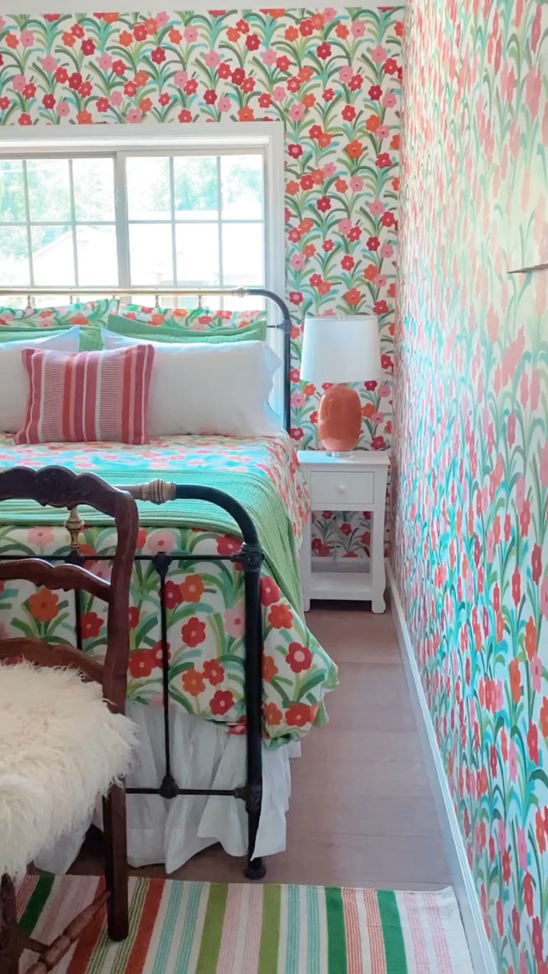 Shop my villas / home decor / annie selke home / home refresh / home accents / floral wallpaper / bed room refresh / guest room decor / bedroom furniture/ bedding refresh 

#LTKstyletip #LTKSeasonal #LTKhome